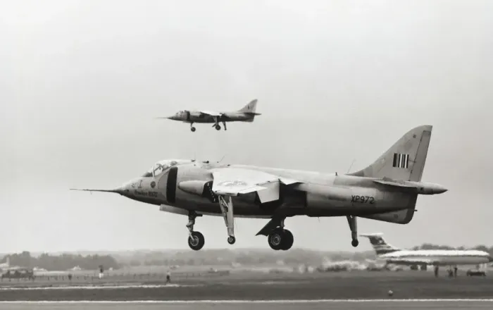 Framed Print : Hawker P-1127 Kestrel