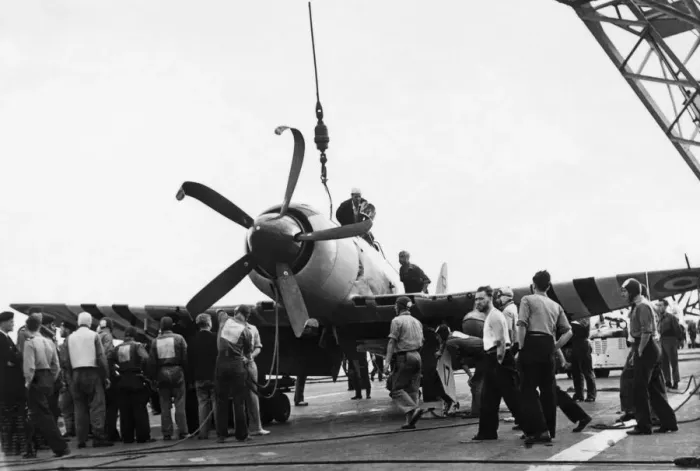 Framed Print : Hawker Sea Fury Framed Print : Hawker Sea Fury