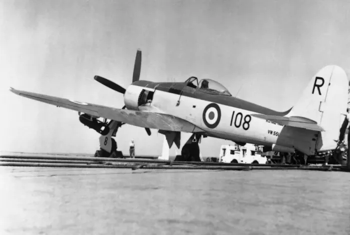 Framed Print : Hawker Sea Fury Framed Print : Hawker Sea Fury