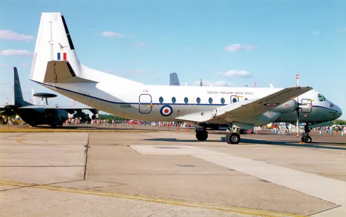 Framed Print : Hawker Siddeley Andover C. 1(PR) XS596 Framed Print : Hawker Siddeley Andover C. 1(PR) XS596
