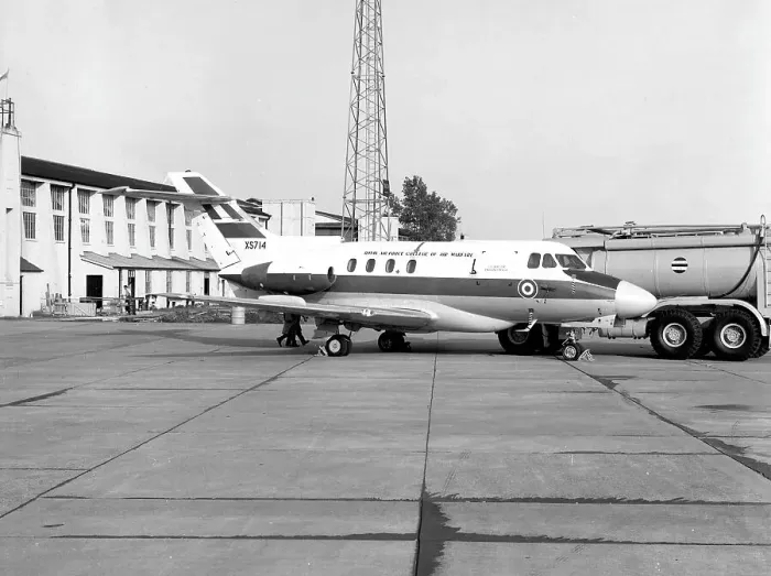Framed Print : Hawker Siddeley Dominie T.1 XS714 Framed Print : Hawker Siddeley Dominie T.1 XS714