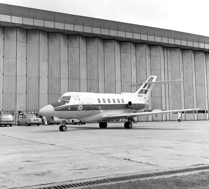 Framed Print : Hawker Siddeley Dominie T.1 XS727 - D Framed Print : Hawker Siddeley Dominie T.1 XS727 - D