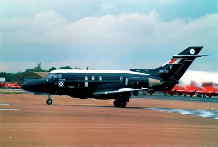 Framed Print : Hawker Siddeley Dominie T.1 XS739  /  F