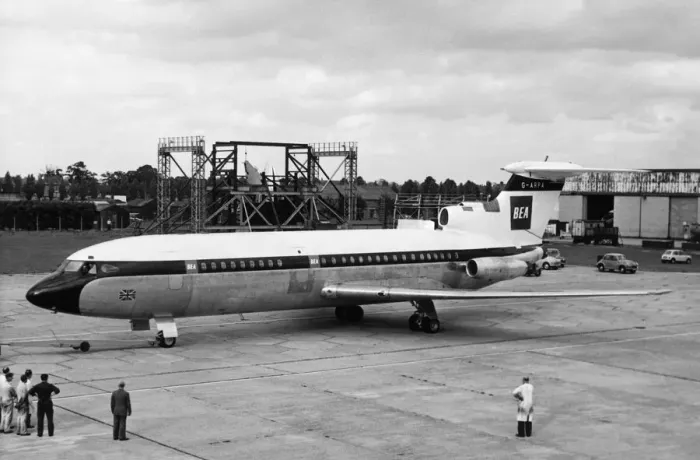 Framed Print : Hawker Siddeley HS-121 Trident 1C Framed Print : Hawker Siddeley HS-121 Trident 1C