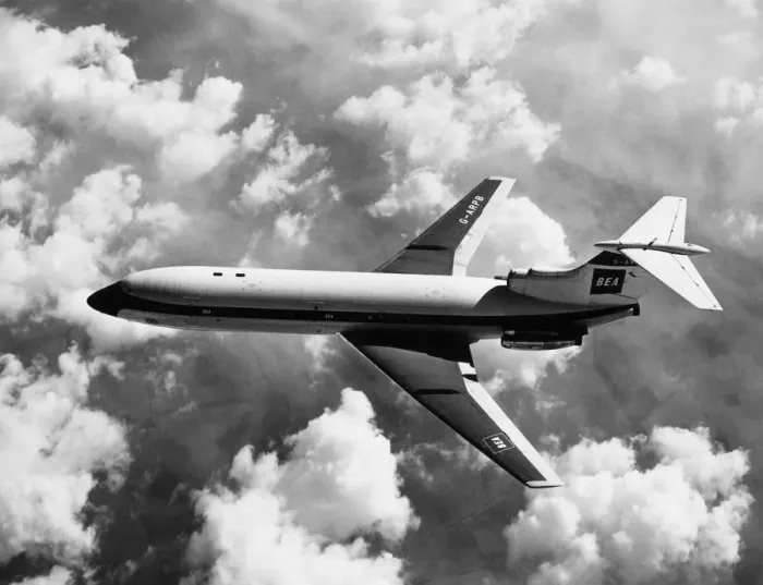 Framed Print : Hawker Siddeley HS-121 Trident 1C Framed Print : Hawker Siddeley HS-121 Trident 1C