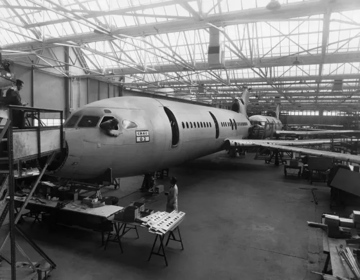Framed Print : Hawker Siddeley HS-121 Trident 2E Framed Print : Hawker Siddeley HS-121 Trident 2E