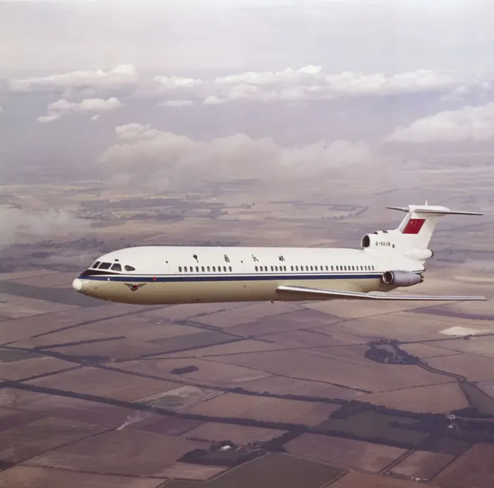 Framed Print : Hawker Siddeley HS-121 Trident Super 3B-140 Framed Print : Hawker Siddeley HS-121 Trident Super 3B-140