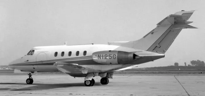 Framed Print : Hawker Siddeley HS-125-1A-522 Framed Print : Hawker Siddeley HS-125-1A-522