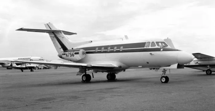 Framed Print : Hawker Siddeley HS-125-1A N756 Framed Print : Hawker Siddeley HS-125-1A N756