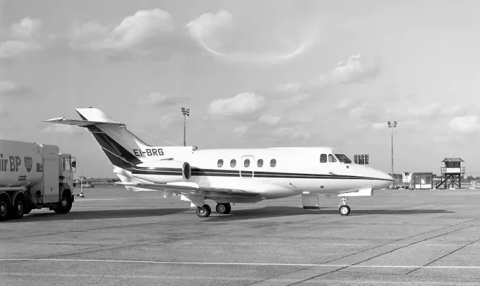 Framed Print : Hawker Siddeley HS. 125-400A EI-BRG Framed Print : Hawker Siddeley HS. 125-400A EI-BRG