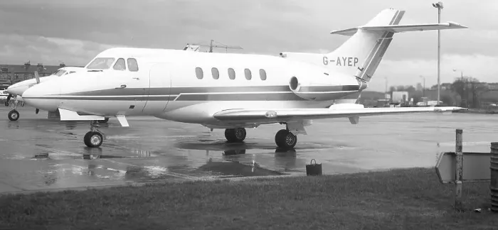 Framed Print : Hawker Siddeley HS-125-400A G-ATEP Framed Print : Hawker Siddeley HS-125-400A G-ATEP