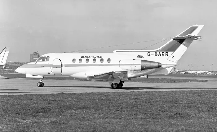 Framed Print : Hawker Siddeley HS. 125-600B G-BARR Framed Print : Hawker Siddeley HS. 125-600B G-BARR