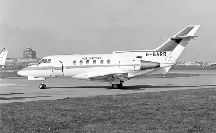 Framed Print : Hawker Siddeley HS. 125-600B G-BARR Framed Print : Hawker Siddeley HS. 125-600B G-BARR