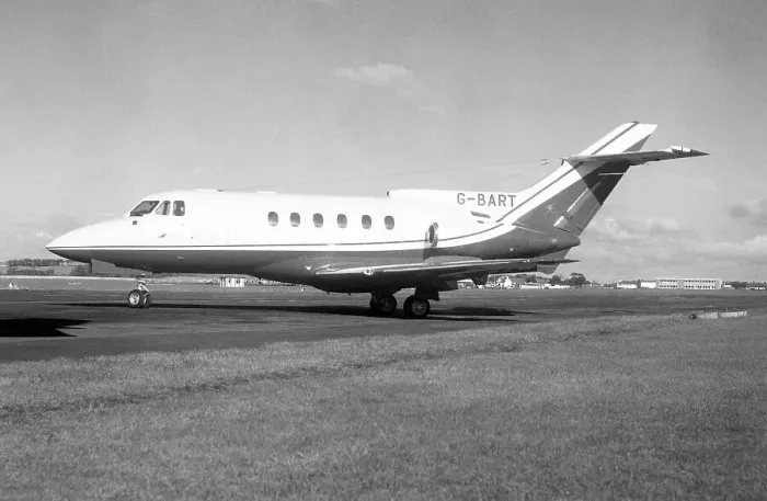 Framed Print : Hawker Siddeley HS. 125-600B G-BART Framed Print : Hawker Siddeley HS. 125-600B G-BART