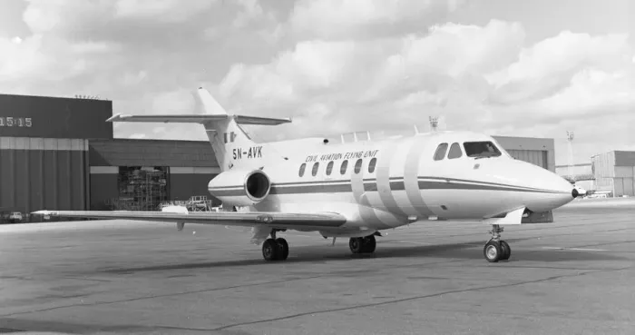 Framed Print : Hawker Siddeley HS. 125-700B 5N-AVK Framed Print : Hawker Siddeley HS. 125-700B 5N-AVK