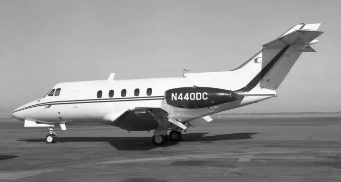 Framed Print : Hawker Siddeley HS. 125 N440DC Framed Print : Hawker Siddeley HS. 125 N440DC