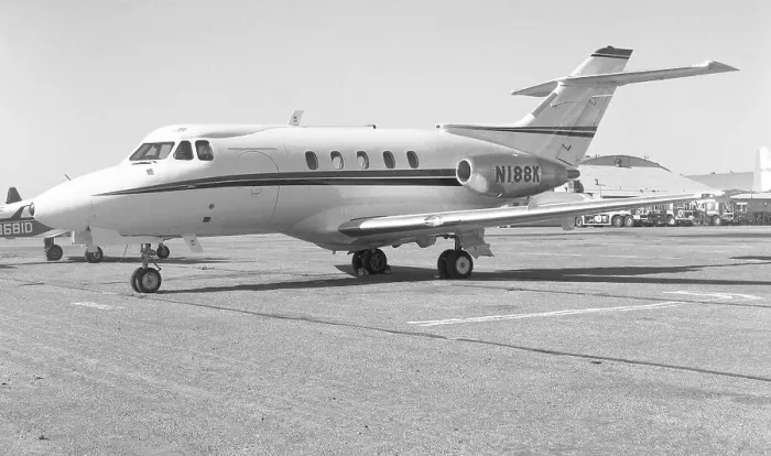 Framed Print : Hawker Siddeley HS-125 Series 1A-522 N188K Framed Print : Hawker Siddeley HS-125 Series 1A-522 N188K