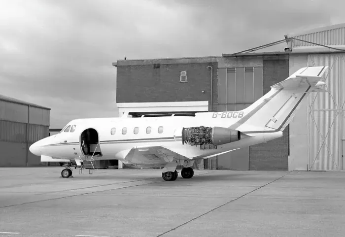 Framed Print : Hawker Siddeley HS. 125 Series 1B G-BOCB Framed Print : Hawker Siddeley HS. 125 Series 1B G-BOCB
