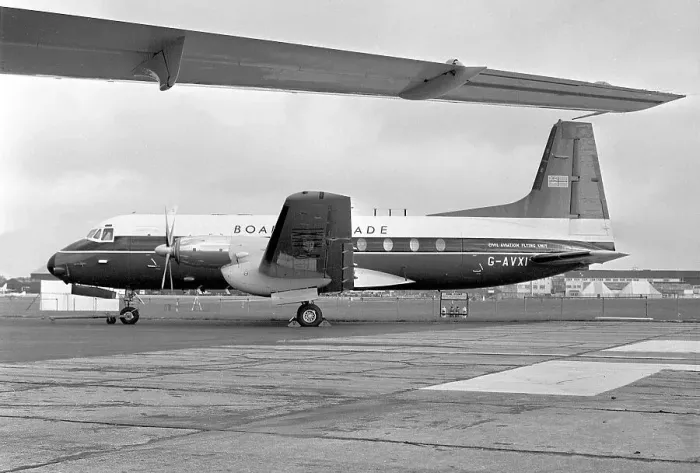 Framed Print : Hawker Siddeley HS. 748 Srs 2A G-AVXI Framed Print : Hawker Siddeley HS. 748 Srs 2A G-AVXI
