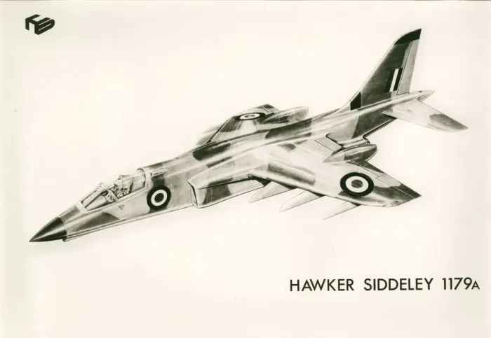 Framed Print : Hawker Siddeley HS1179A strike fighter study Framed Print : Hawker Siddeley HS1179A strike fighter study