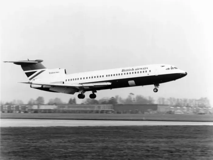 Framed Print : Hawker Siddeley HS121 Trident 2E - British Airways markings Framed Print : Hawker Siddeley HS121 Trident 2E - British Airways markings
