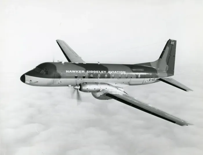 Framed Print : Hawker Siddeley HS748 Series 2A Framed Print : Hawker Siddeley HS748 Series 2A