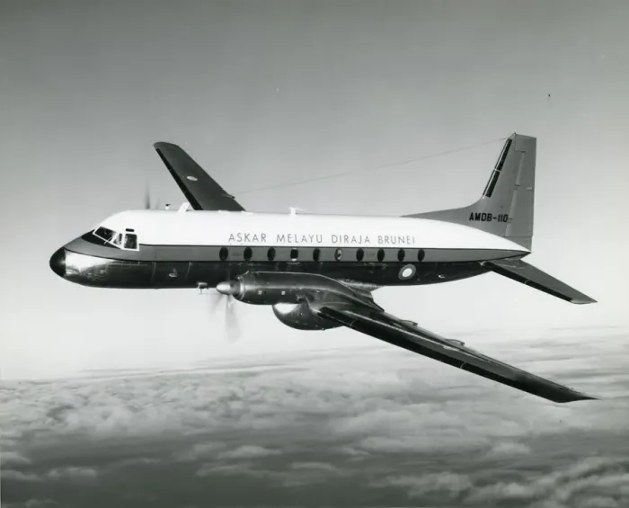 Framed Print : Hawker Siddeley HS748 Series 2A, AMDB-110 Framed Print : Hawker Siddeley HS748 Series 2A, AMDB-110