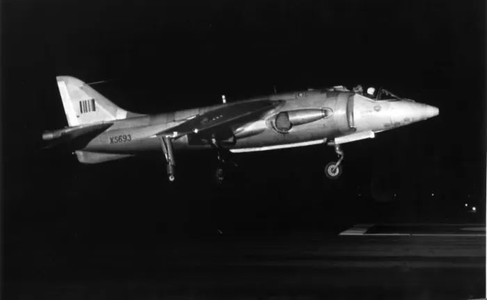 Framed Print : Hawker Siddeley Kestrel FGA1 XS693 Framed Print : Hawker Siddeley Kestrel FGA1 XS693