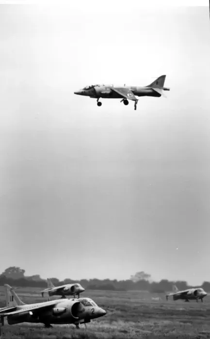 Framed Print : Hawker Siddeley Kestrel FGA1s Framed Print : Hawker Siddeley Kestrel FGA1s