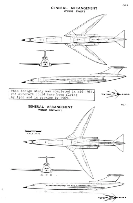 Framed Print : Hawker Siddeley supersonic transport aircraft study Framed Print : Hawker Siddeley supersonic transport aircraft study