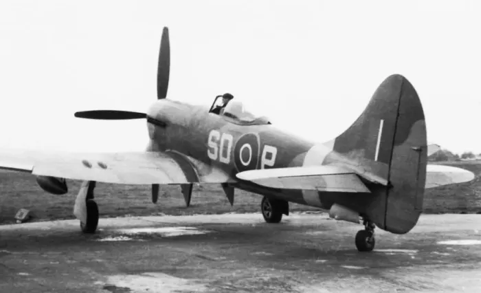 Framed Print : Hawker Tempest Framed Print : Hawker Tempest