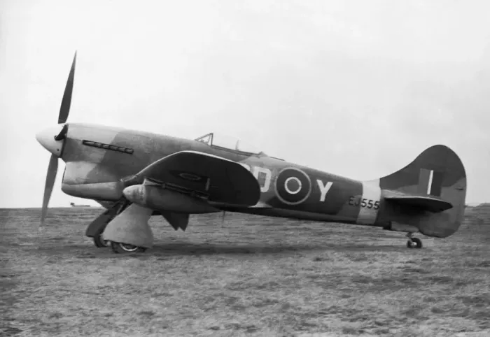 Framed Print : Hawker Tempest Framed Print : Hawker Tempest