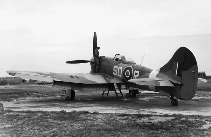 Framed Print : Hawker Tempest Framed Print : Hawker Tempest