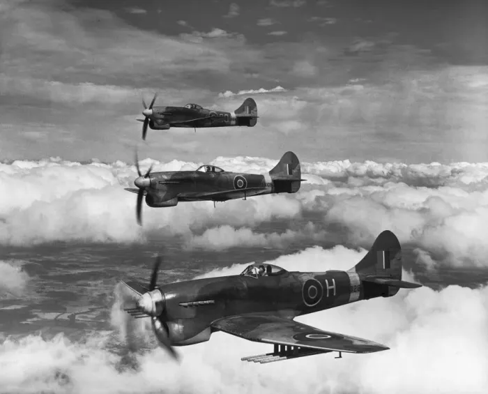 Framed Print : Hawker Tempest Framed Print : Hawker Tempest