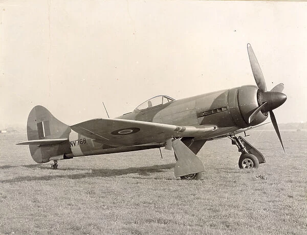 Hawker Tempest V, NV768, fitted with an annular radiator