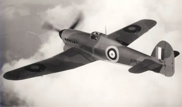 Framed Print : Hawker Typhoon IA, R7579 Framed Print : Hawker Typhoon IA, R7579