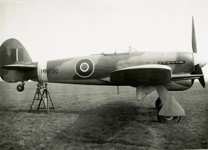 Framed Print : Hawker Typhoon IB powered by a Sabre IIA Framed Print : Hawker Typhoon IB powered by a Sabre IIA