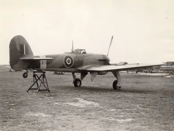 Framed Print : Hawker Typhoon IB, R7847 Framed Print : Hawker Typhoon IB, R7847