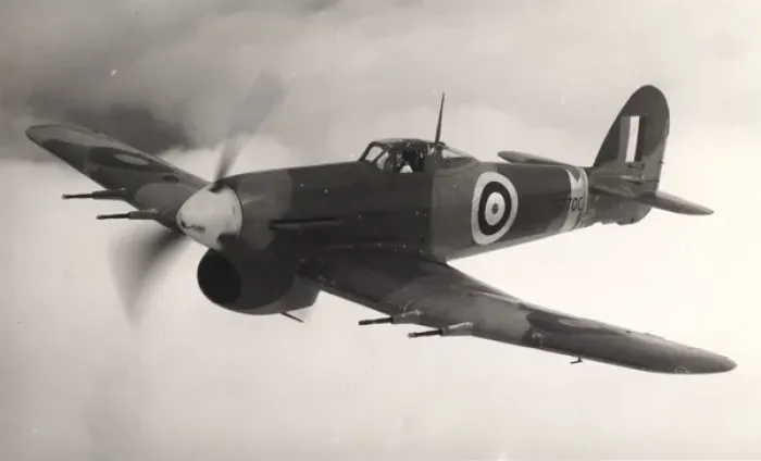Framed Print : Hawker Typhoon, R7700 Framed Print : Hawker Typhoon, R7700
