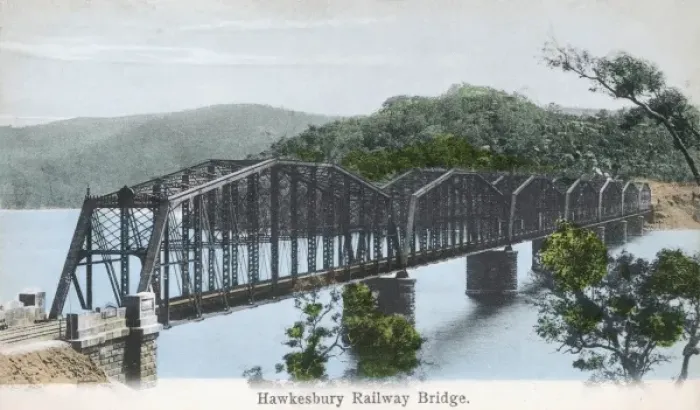 Framed Print : Hawkesbury Railway Bridge, Australia Framed Print : Hawkesbury Railway Bridge, Australia