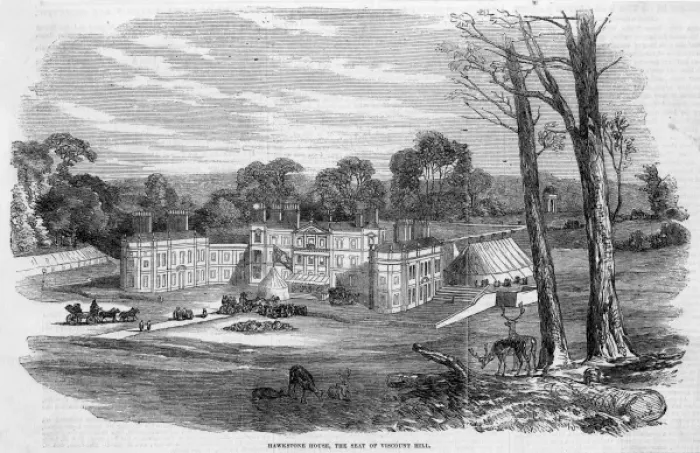 Framed Print : Hawkstone House Framed Print : Hawkstone House
