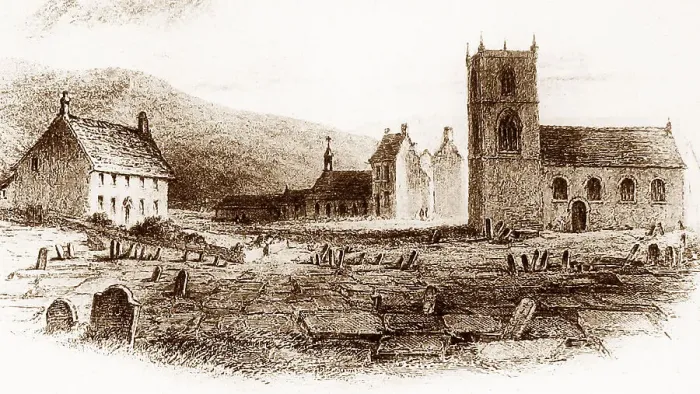 Framed Print : Haworth in 1857 Framed Print : Haworth in 1857