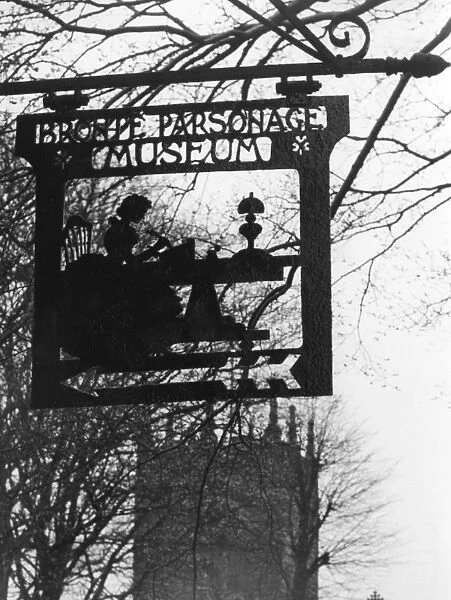 Haworth Parsonage Sign
