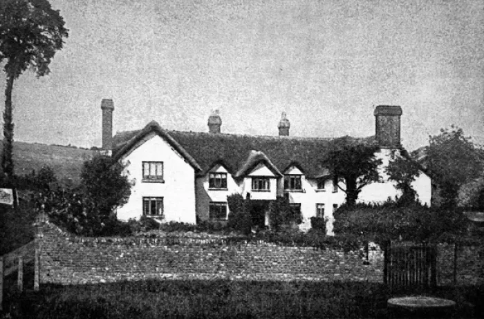 Framed Print : Hayes Barton, Devon, 1892