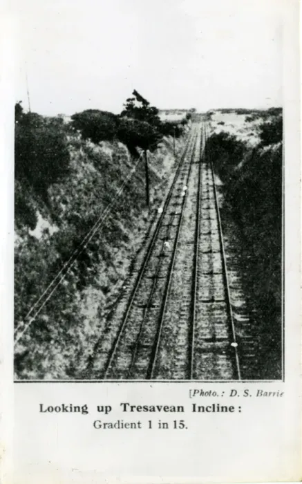 Framed Print : Hayle Railway, Tresavean Incline, Lanner, England Framed Print : Hayle Railway, Tresavean Incline, Lanner, England