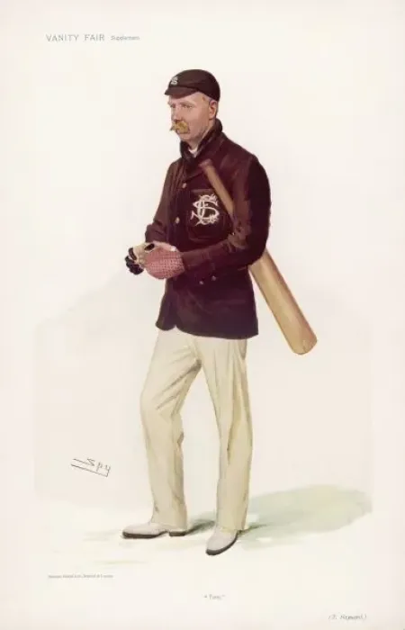 Framed Print : Hayward / Cricketer Framed Print : Hayward / Cricketer