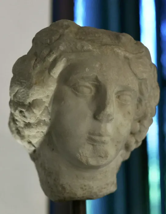 Framed Print : Head of Dionysus. 1st and 2nd centuries AD. From Framed Print : Head of Dionysus. 1st and 2nd centuries AD. From