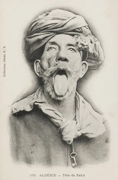 Framed Print : Head of a Fakir - Algeria Framed Print : Head of a Fakir - Algeria