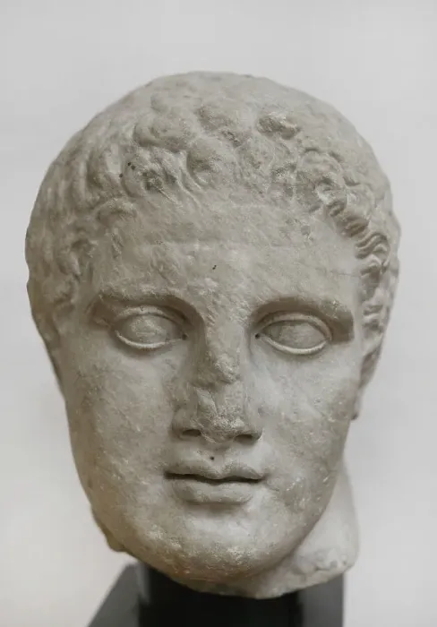 Framed Print : Head of Hermes. 2nd century AD. From Serdica. Bulgaria Framed Print : Head of Hermes. 2nd century AD. From Serdica. Bulgaria