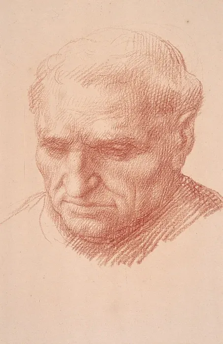 Framed Print : Head of a Monk Framed Print : Head of a Monk